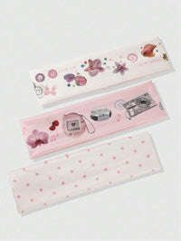 3Pcs/pink series