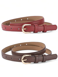 Burgundy + Coffee Brown